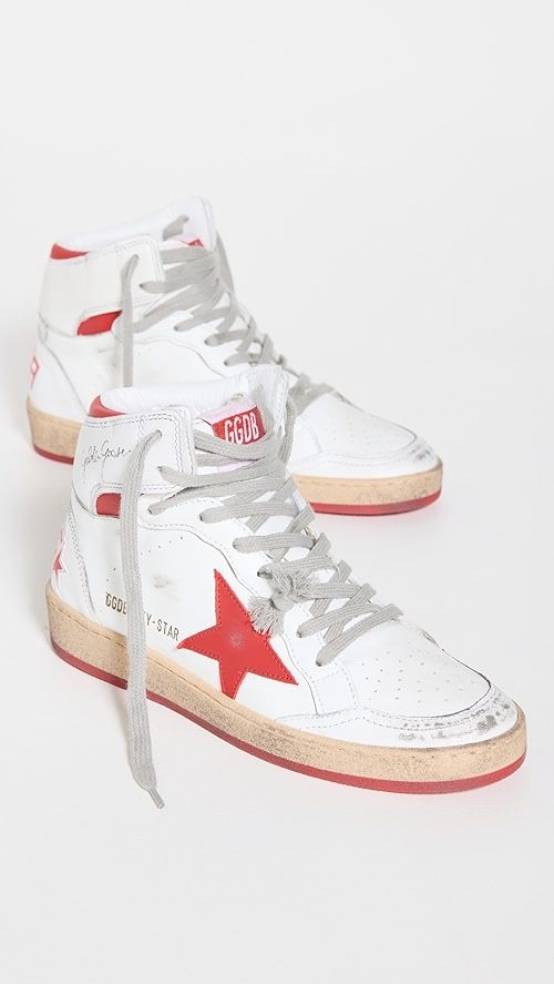 Golden Goose Sky Star Nappa Upper with Serigraph Leather Sneakers | SHOPBOP | Shopbop