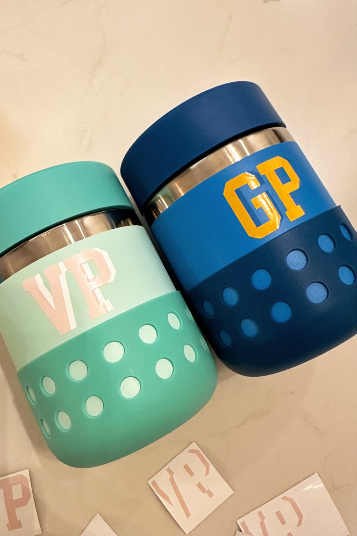 Personalized the hydroflask kids food container thermoses with vinyl monogram decals made with my cricut joy. I had fun labeling all of their back to school items. Will post more in my Instagram stories  

#LTKBacktoSchool #LTKhome #LTKkids