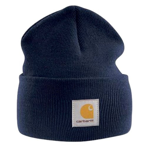 Carhartt -mens Acrylic Watch Cap - Navy Branded Beanie Ski Hat… | Amazon (US)