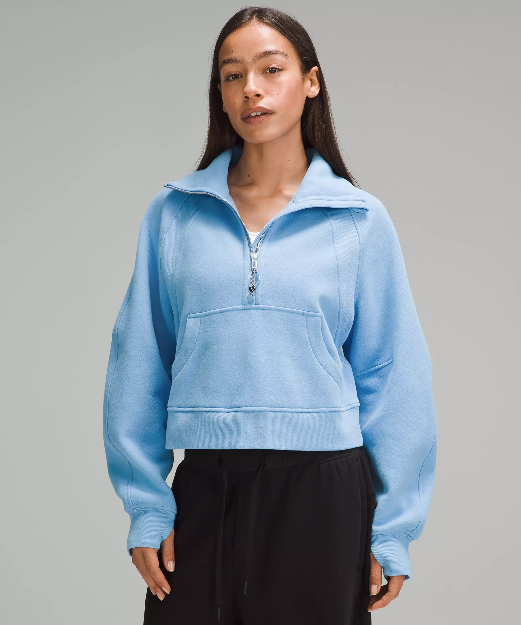Scuba Oversized Funnel-Neck Half Zip | Women's Hoodies & Sweatshirts | lululemon | Lululemon (US)
