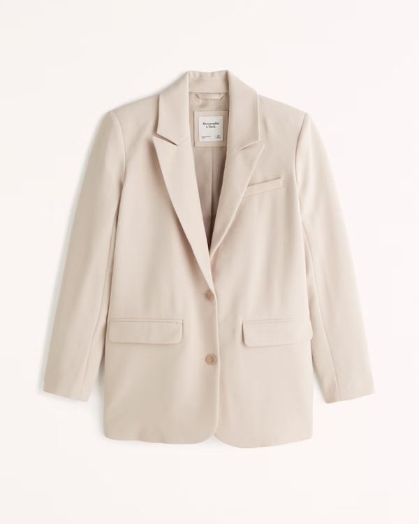 Single-Breasted Blazer | Abercrombie & Fitch (US)