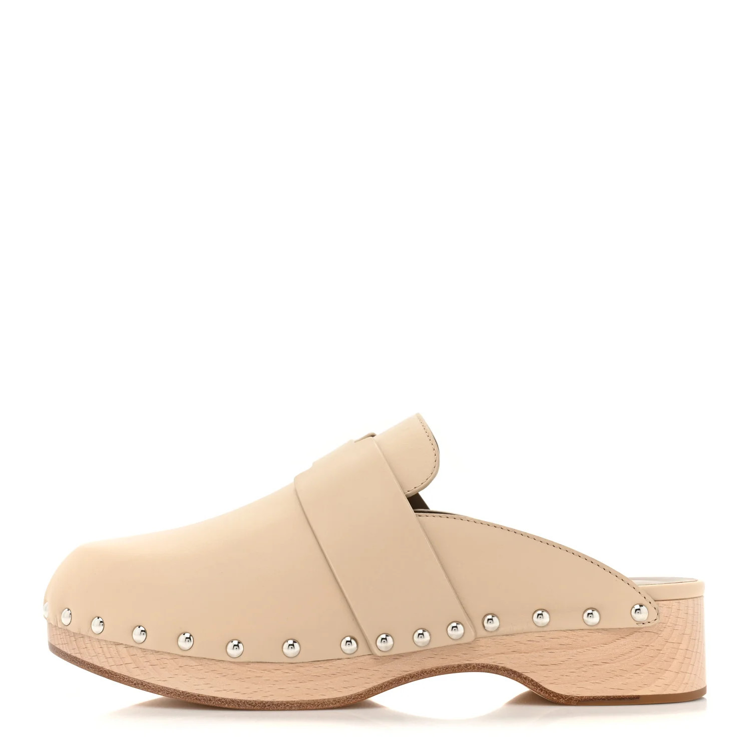 Calfskin Calya Mules 39 Hetre | FASHIONPHILE (US)