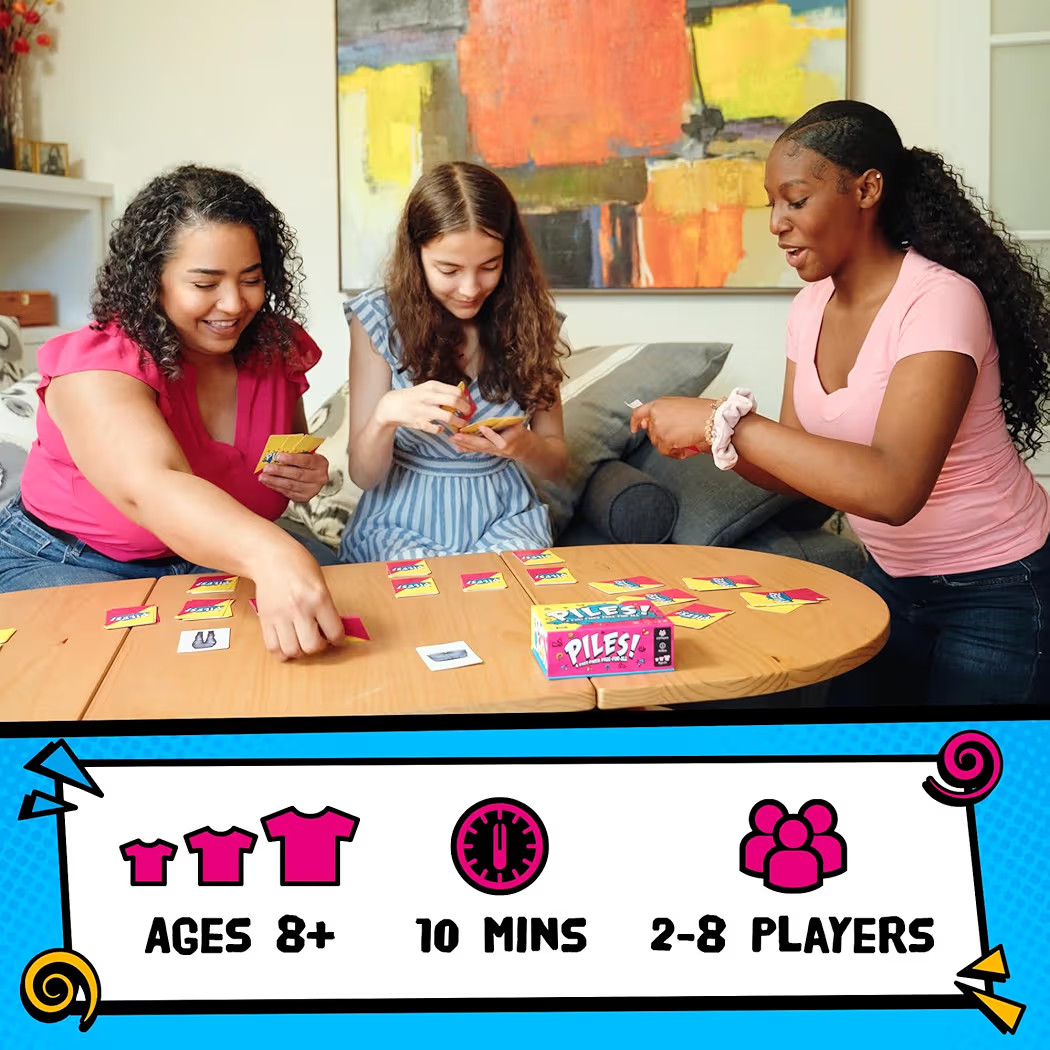 Piles – Card Games – Family Games – for Kids 8 and Up – for Adults – Family Game Night ... | Amazon (US)