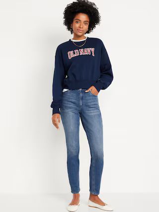 High-Waisted Wow Straight Jeans | Old Navy (US)