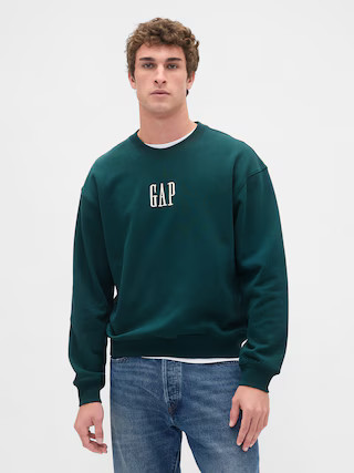 Heavyweight Oversized Logo Sweatshirt | Gap (US)