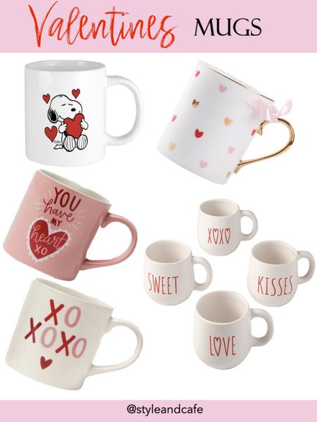 Valentines mugs #valentines #vday 

#LTKSeasonal #LTKGiftGuide #LTKunder50