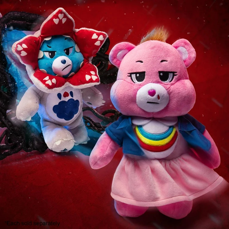 Netflix - Care Bears x Stranger Things - Grumpy Bear as the Demogorgon, 12 Inch Plush | Walmart (US)