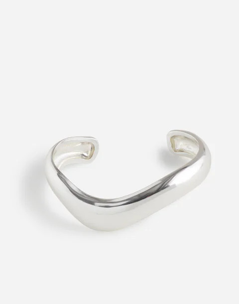Wavy Chunky Cuff Bracelet | Madewell | Madewell