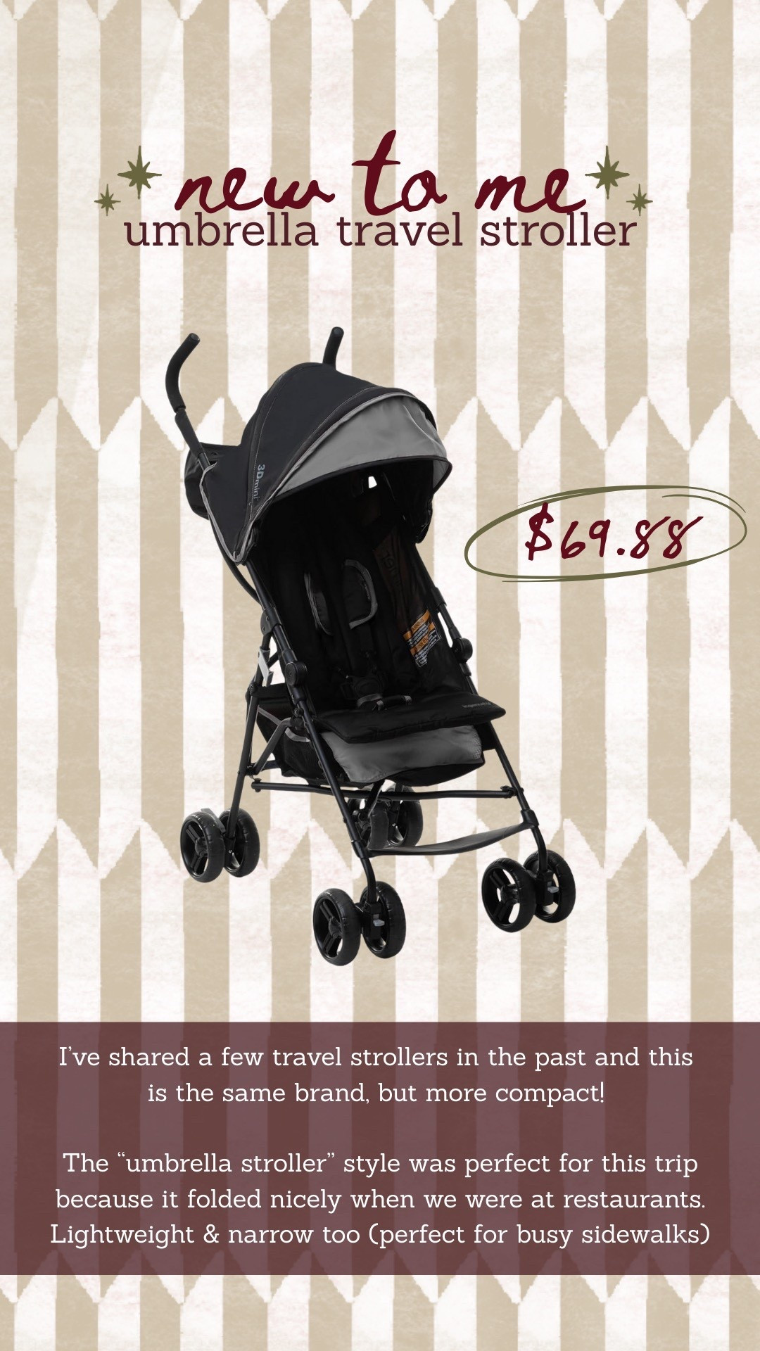 Umbrella travel stroller!

#LTKKids #LTKTravel #LTKBaby