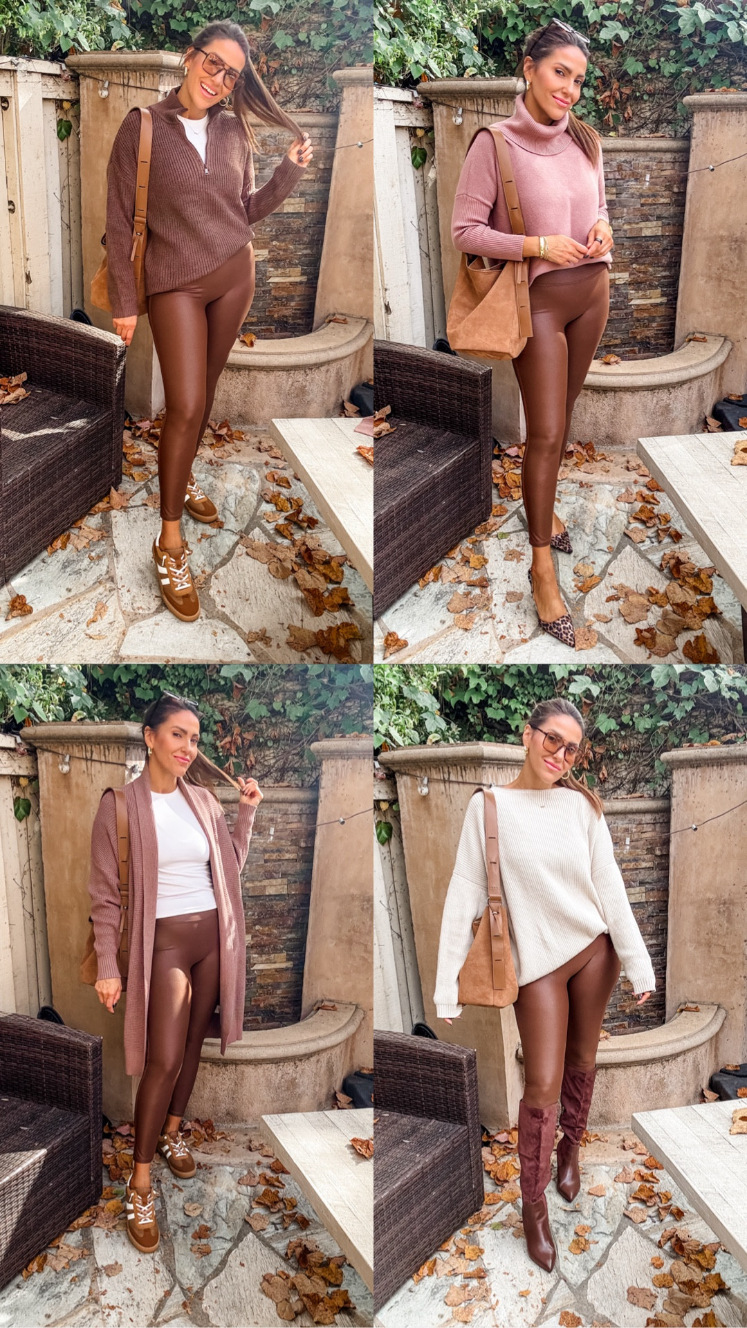 Size M leggings and Tshirt. Size S cardigan and sweaters 

#LTKgrwm #LTKSeasonal #LTKFindsUnder50