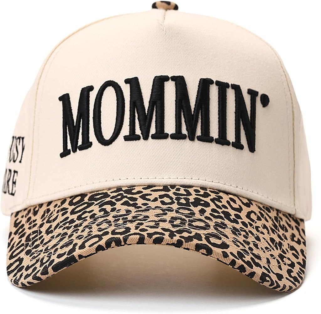 Mommin Trucker Hat, Mothers Day Mom Gifts for Women Baseball Baps Two-Tone Embroidery Mama Hats for Casual Wear | Amazon (US)
