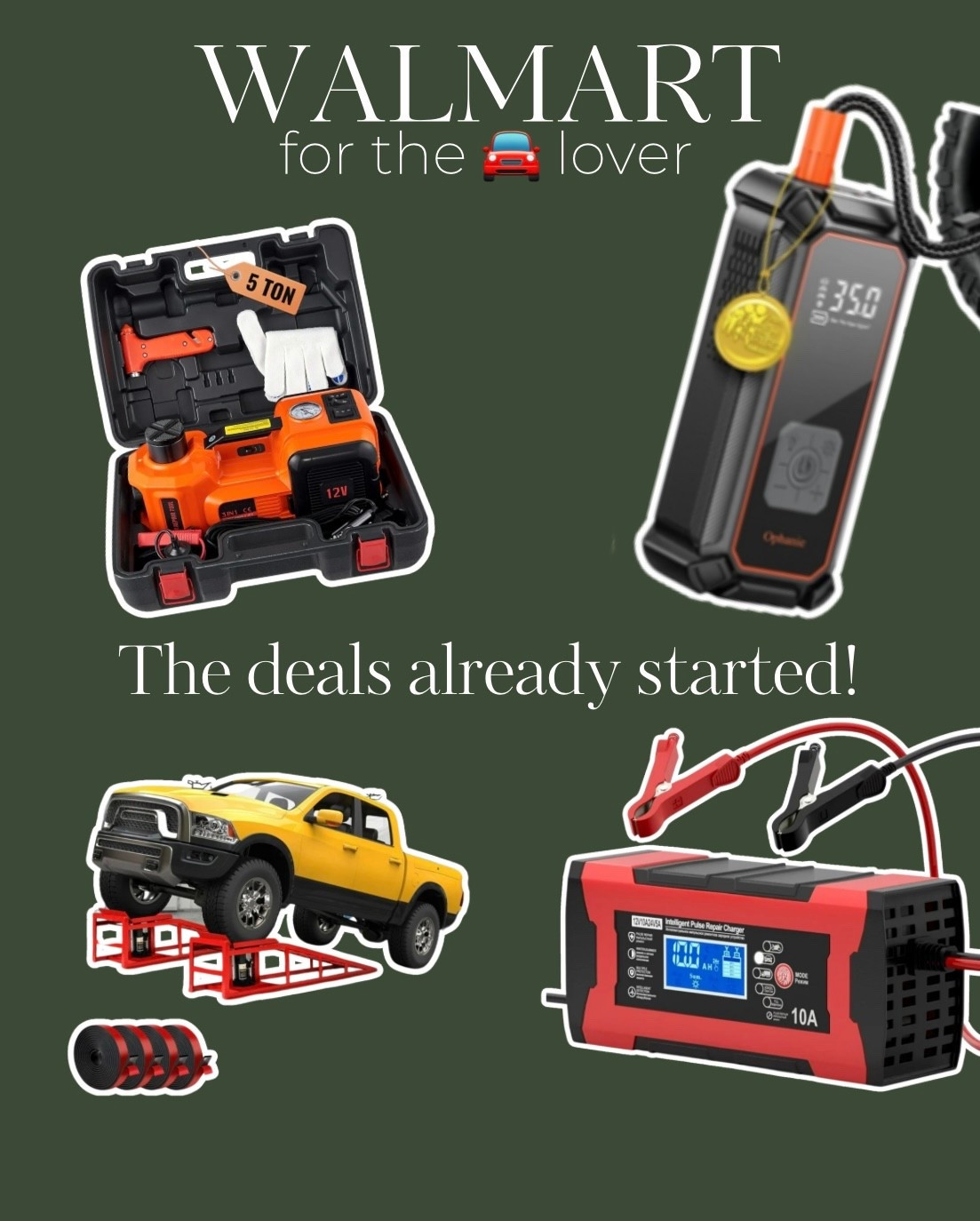 Do you have a car lover in your house?!
But they also have already started at Walmart, start Christmas shopping now for the one who’s tough to buy for! 

#LTKSaleAlert #LTKGiftGuide #LTKMens