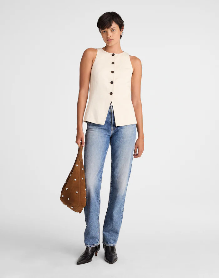 The Longline Straight Jean | Madewell