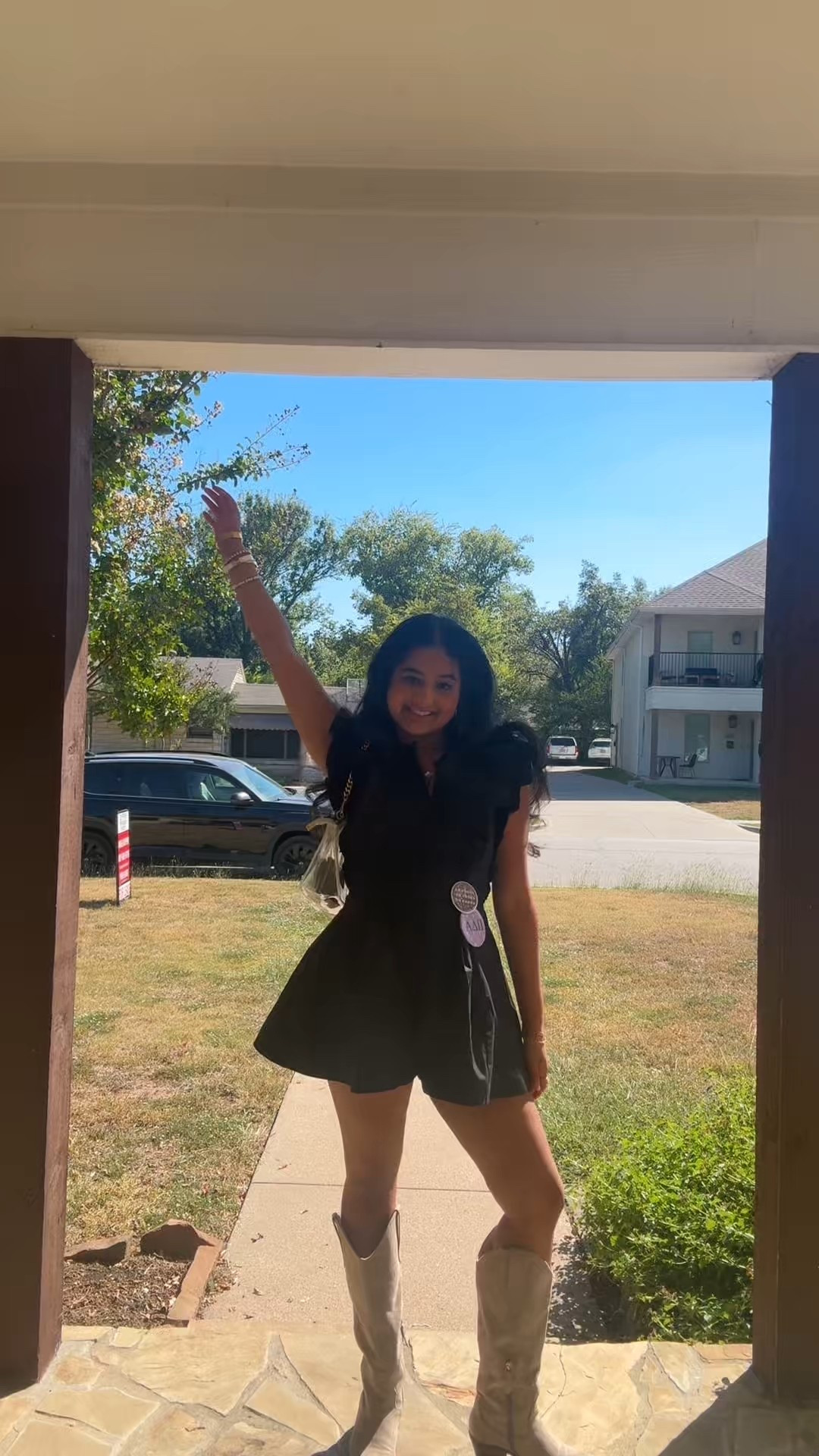 Turning the blackout into a fashion statement 🏈✨ Anthropology romper for the win 🖤

#LTKPetite #LTKU #LTKStyleTip