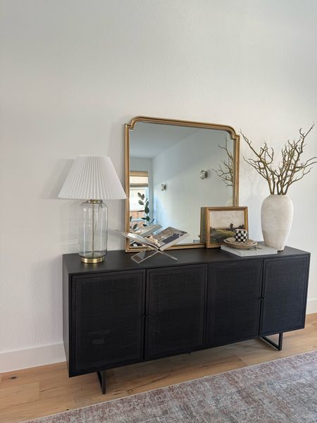 Love the changes to our entryway. It’s slowly coming together. 

Modern organic / cane cabinet / cane sideboard / organic modern vase / tall vase / brass mirror / entryway decor / pleated lamp shade / glass table lamp / birch branch / 

#LTKhome #LTKsalealert #LTKstyletip