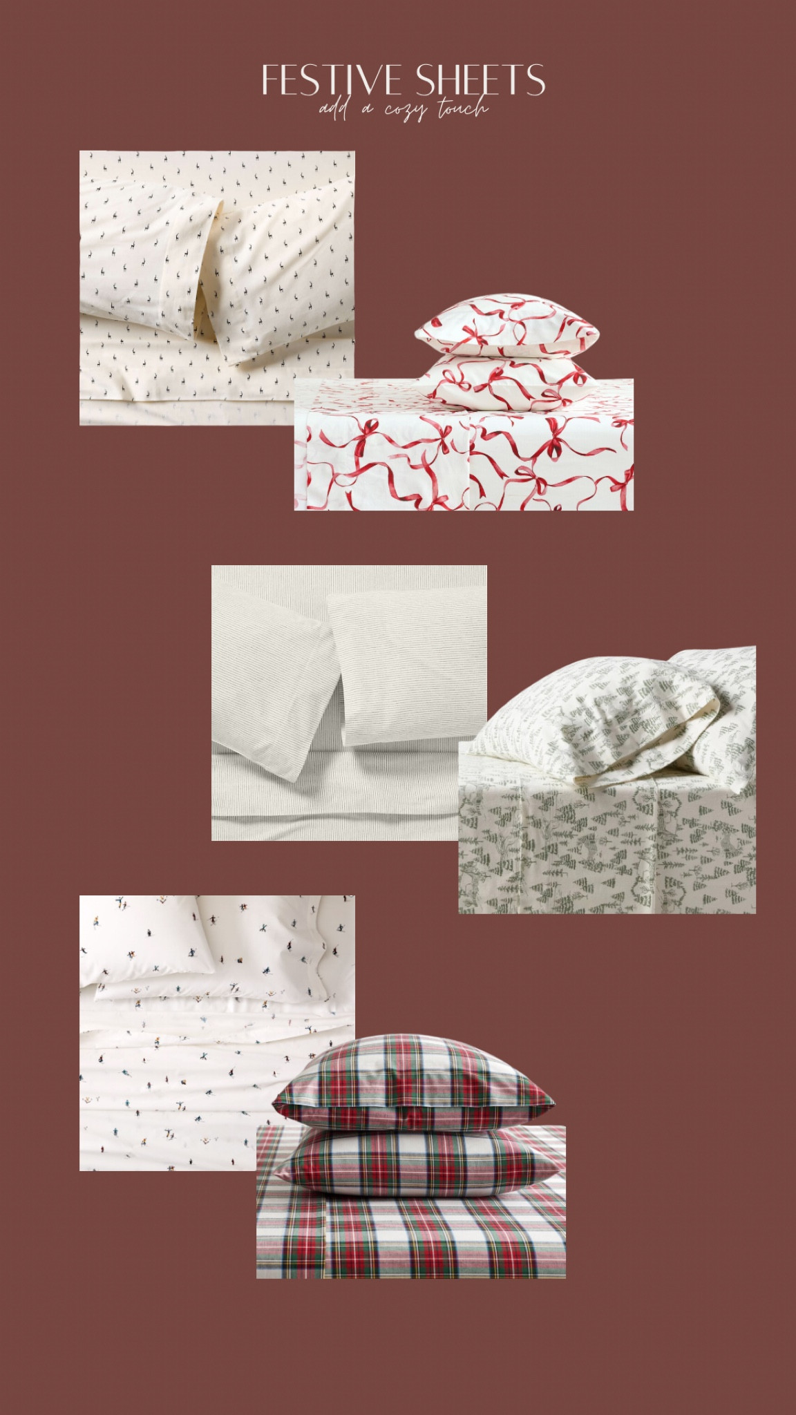  Festive sheets for your home! 

#LTKGiftGuide #LTKHoliday #LTKSeasonal