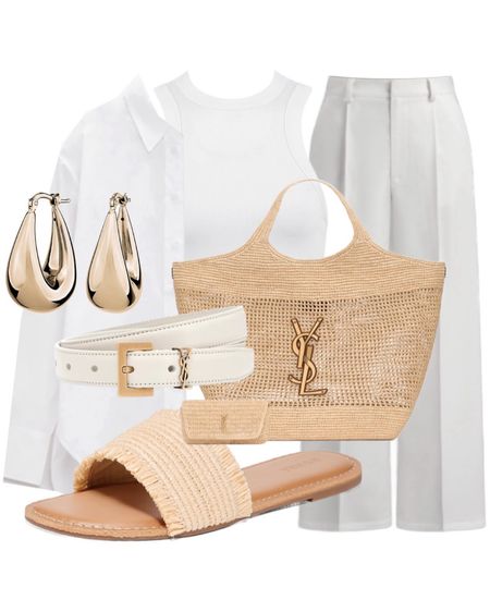 loving this straw tote paired with an all white look😎🔥

#LTKFindsUnder50 #LTKShoeCrush #LTKSwim