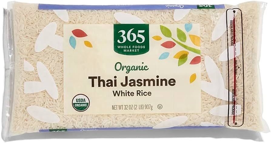 365 by Whole Foods Market, Organic Jasmine Thai White Rice, 32 Ounce | Amazon (US)