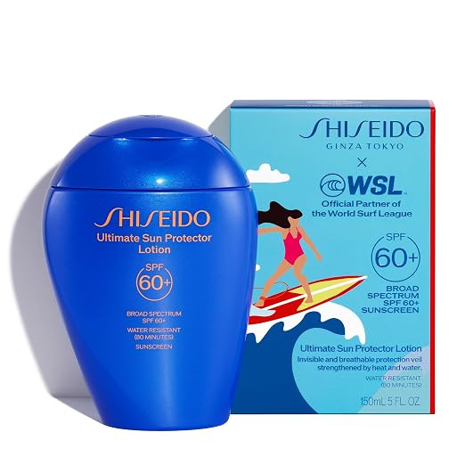 Shiseido Limited-Edition World Surf League Ultimate Sun Protector Lotion - 150 mL - Invisible Bro... | Amazon (US)