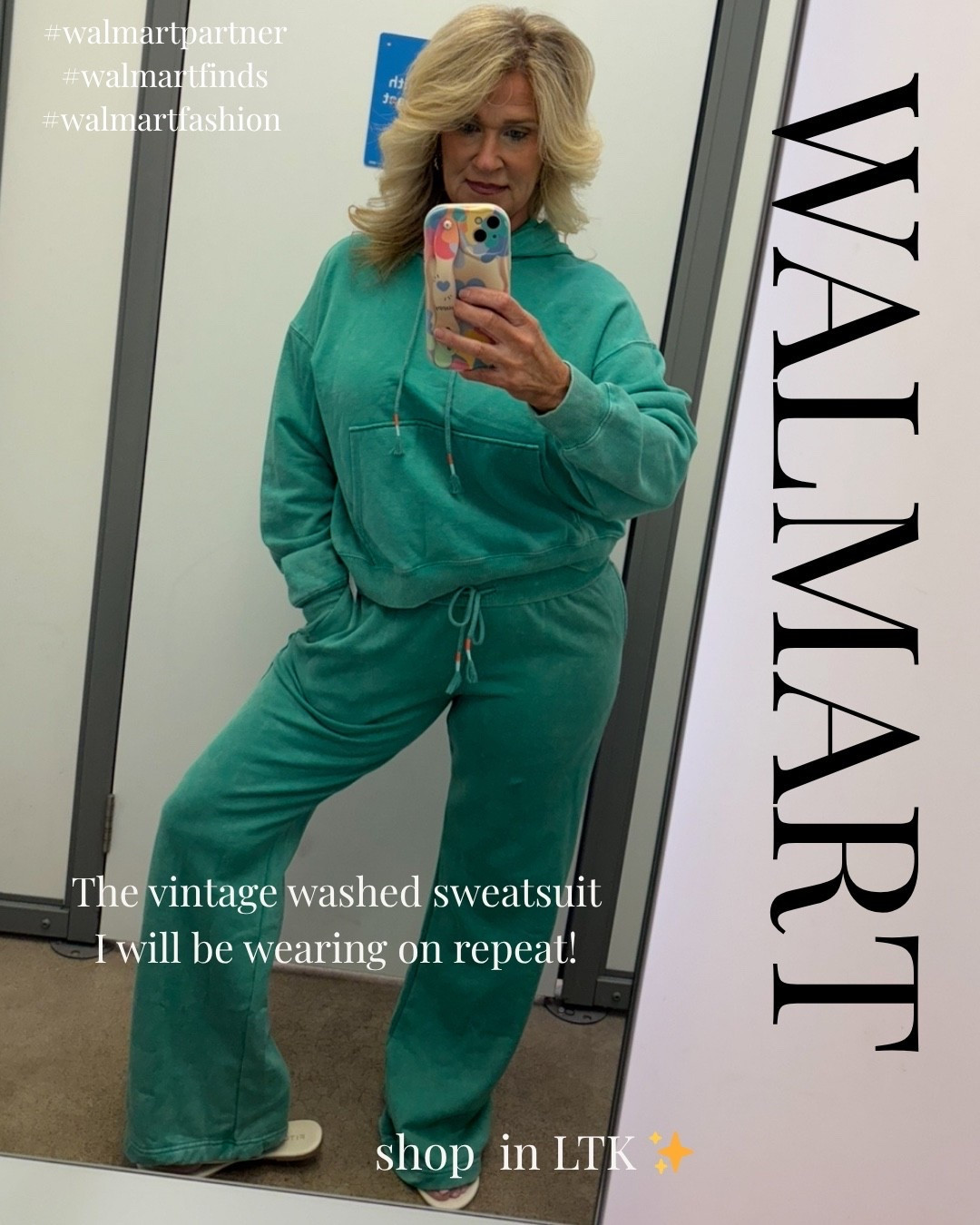 This Walmart vintage washed sweatsuit is going to be on repeat 👏💚

Such a comfy and cute matching set for everyday casual style, errands, travel days, and lounging. Affordable fashion finds linked here ✨

Follow me for more Walmart fashion and affordable outfit inspiration 💕

#LTKStyle #WalmartFashion #MatchingSet #AffordableFashion #CasualStyle #FashionOver40 #FashionOver50 #ComfyStyle #walmartpartner

#LTKActive