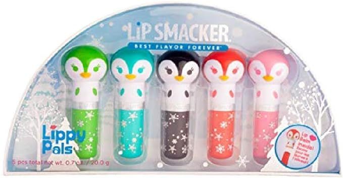 LIPPY PAL Lip Balm Set: Keep Lips Feeling Soft & Smooth with This Set of 5 Adorable Penguin-Shape... | Amazon (US)