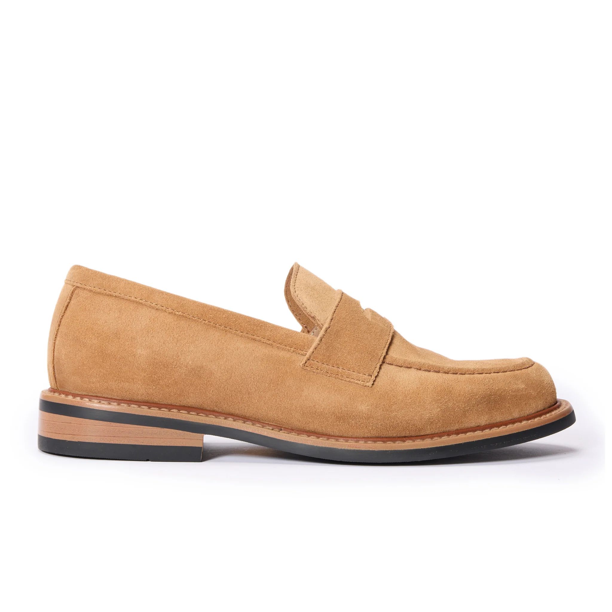 The Loafer in Tan Suede | Taylor Stitch