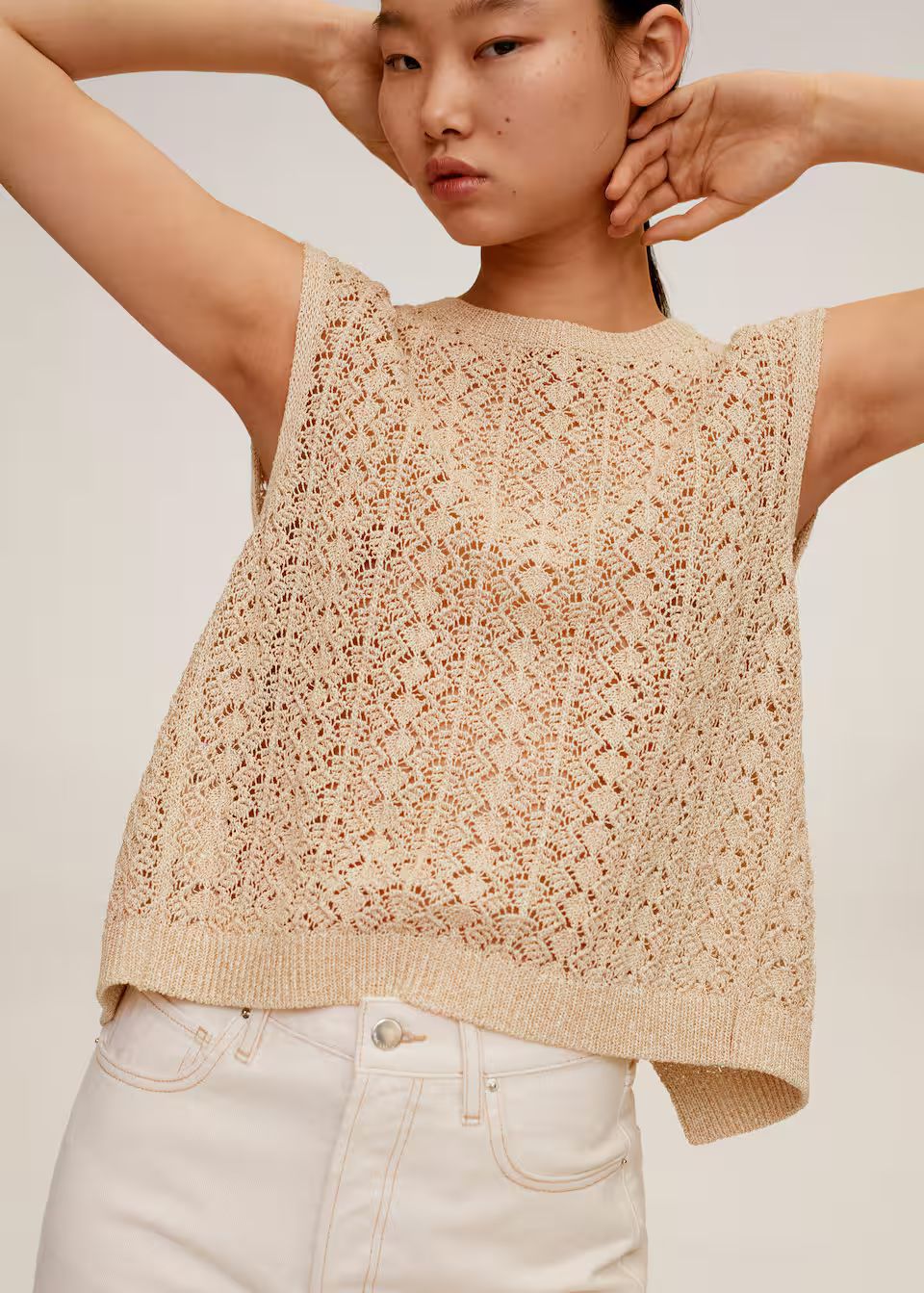 Crochet top | MANGO (US)