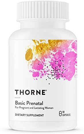 Thorne Research - Basic Prenatal - Folate Multivitamin for Pregnant and Lactating Women - 90 Caps... | Amazon (US)