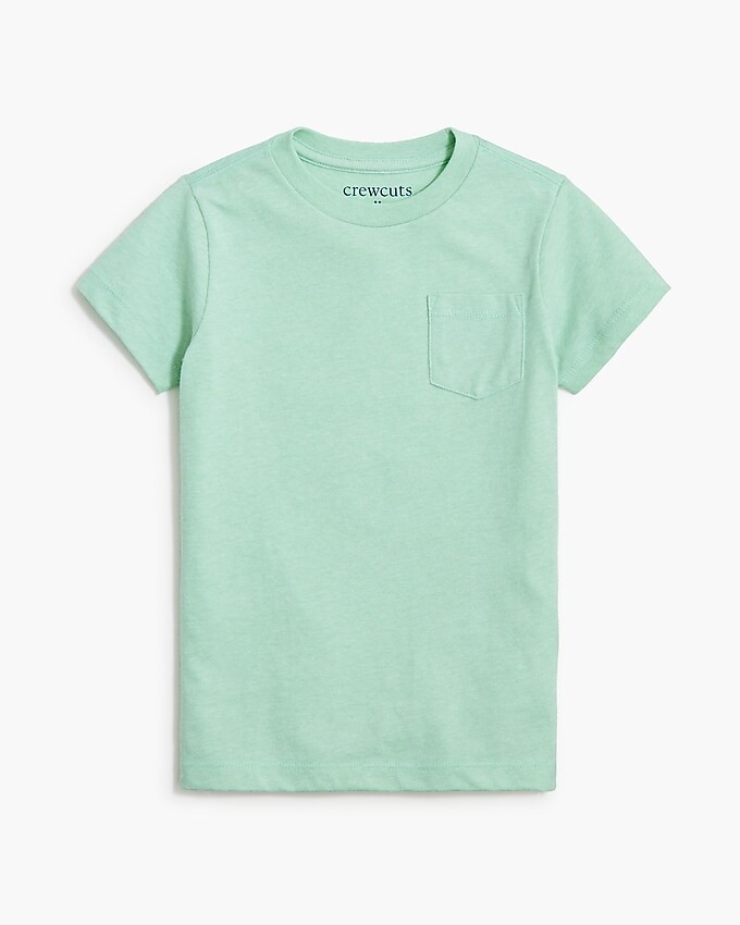 Boys' cotton-blend jersey pocket tee | J.Crew Factory