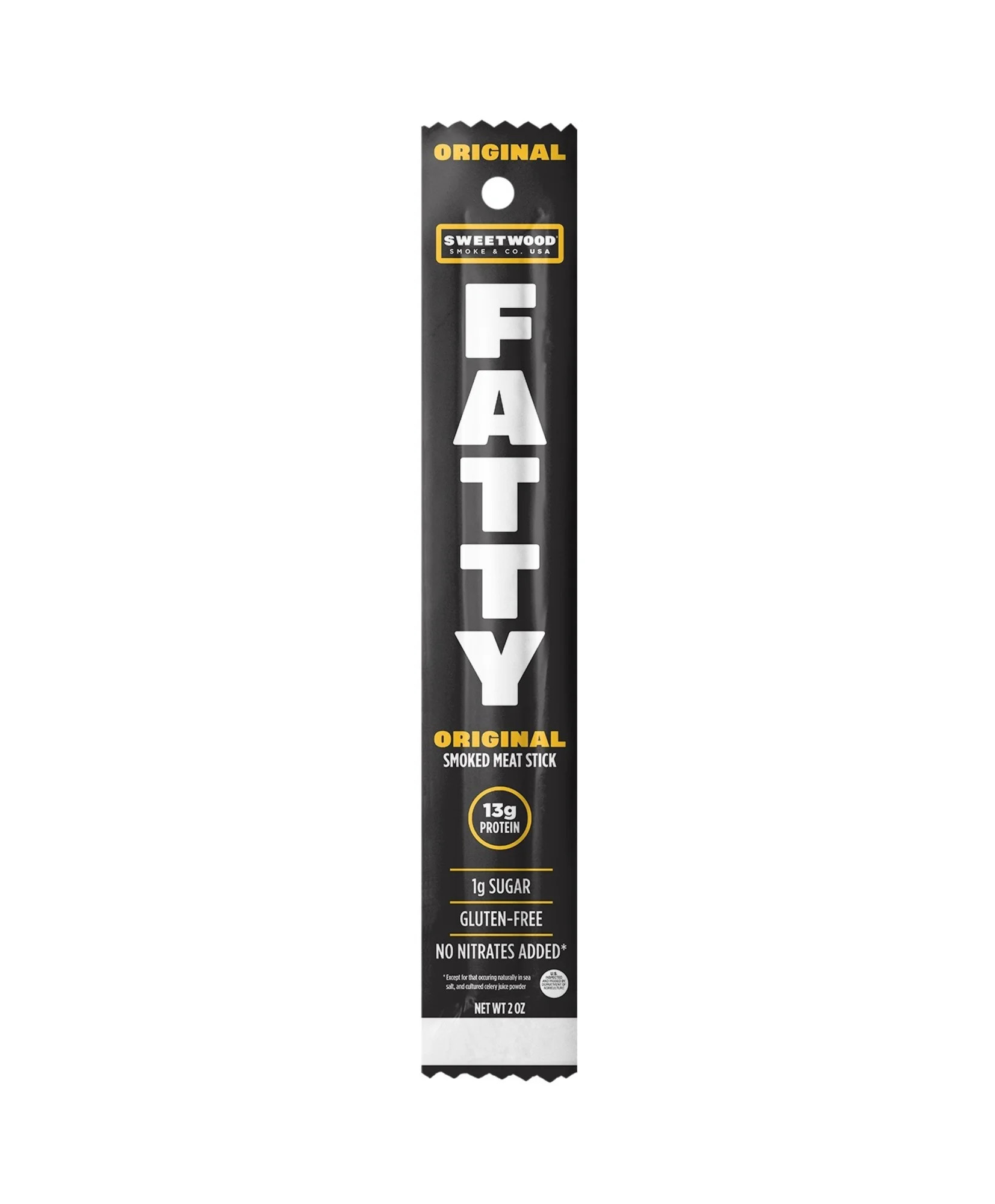 FATTY Meat Sticks, Made with Grass Fed Beef, Pork Raised Without Antibiotics, 13g Protein Per Sti... | Walmart (US)