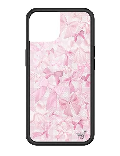 Wildflower Cases - Bow Beau Case, Compatible with Apple iPhone 13 | Coquette, Bows, Ballet, Pink, Trendy, Protective Black Bumper, 4ft Drop Test Certified, Women Owned Small Business | Amazon (US)