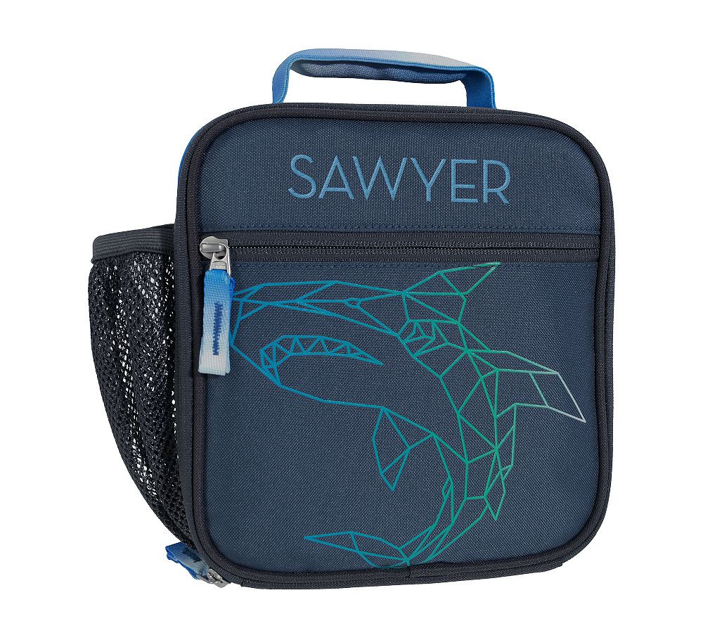 Shark Blueprint Glow-In-The-Dark Mackenzie Lunch Box | Pottery Barn Kids