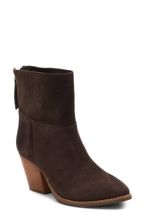 Matisse Western Bootie in Chocolate Suede at Nordstrom, Size 9 | Nordstrom