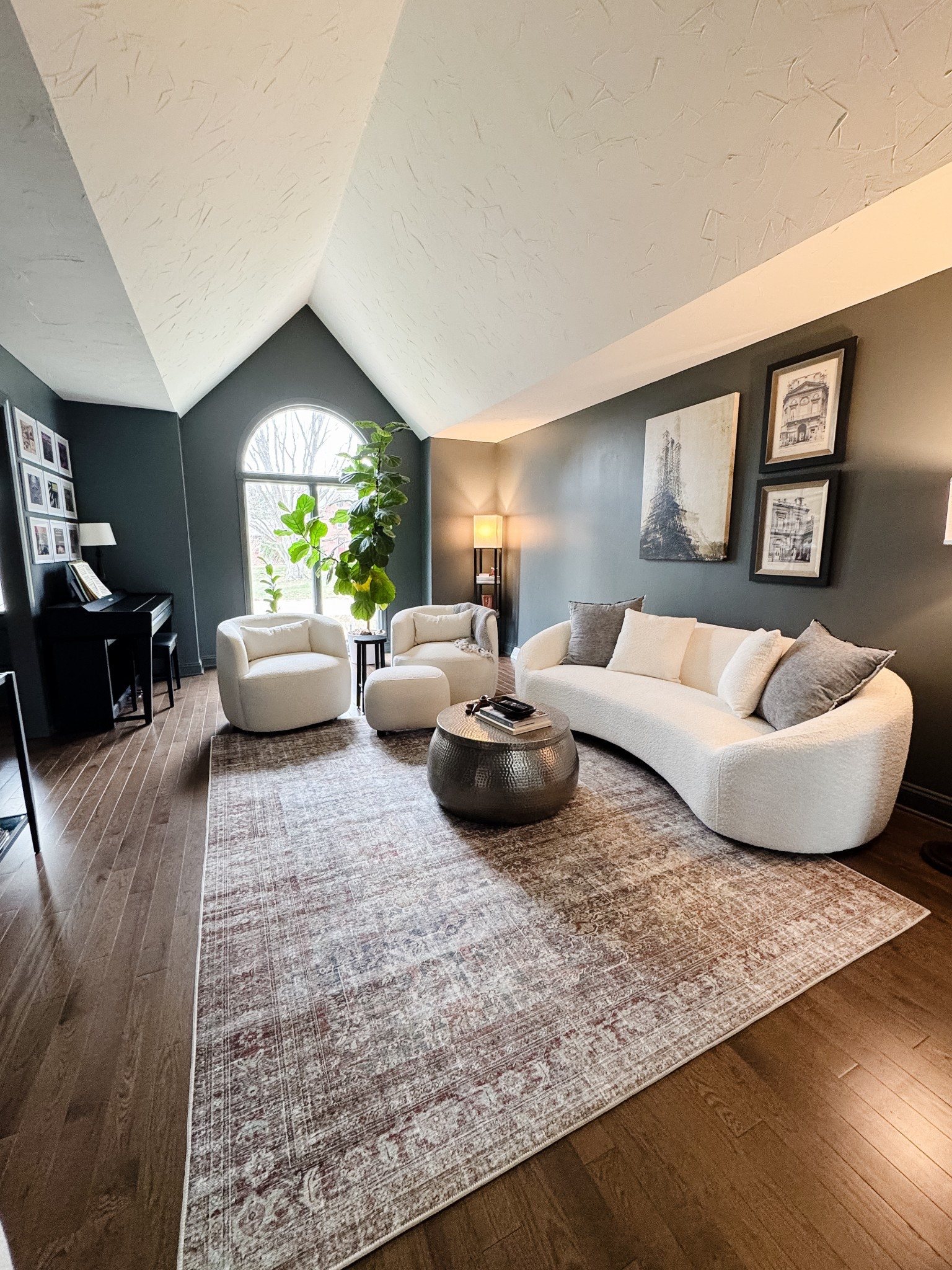 COME ON IN: Some curvy seating goes a long way if you love French modern style!

#LTKHome