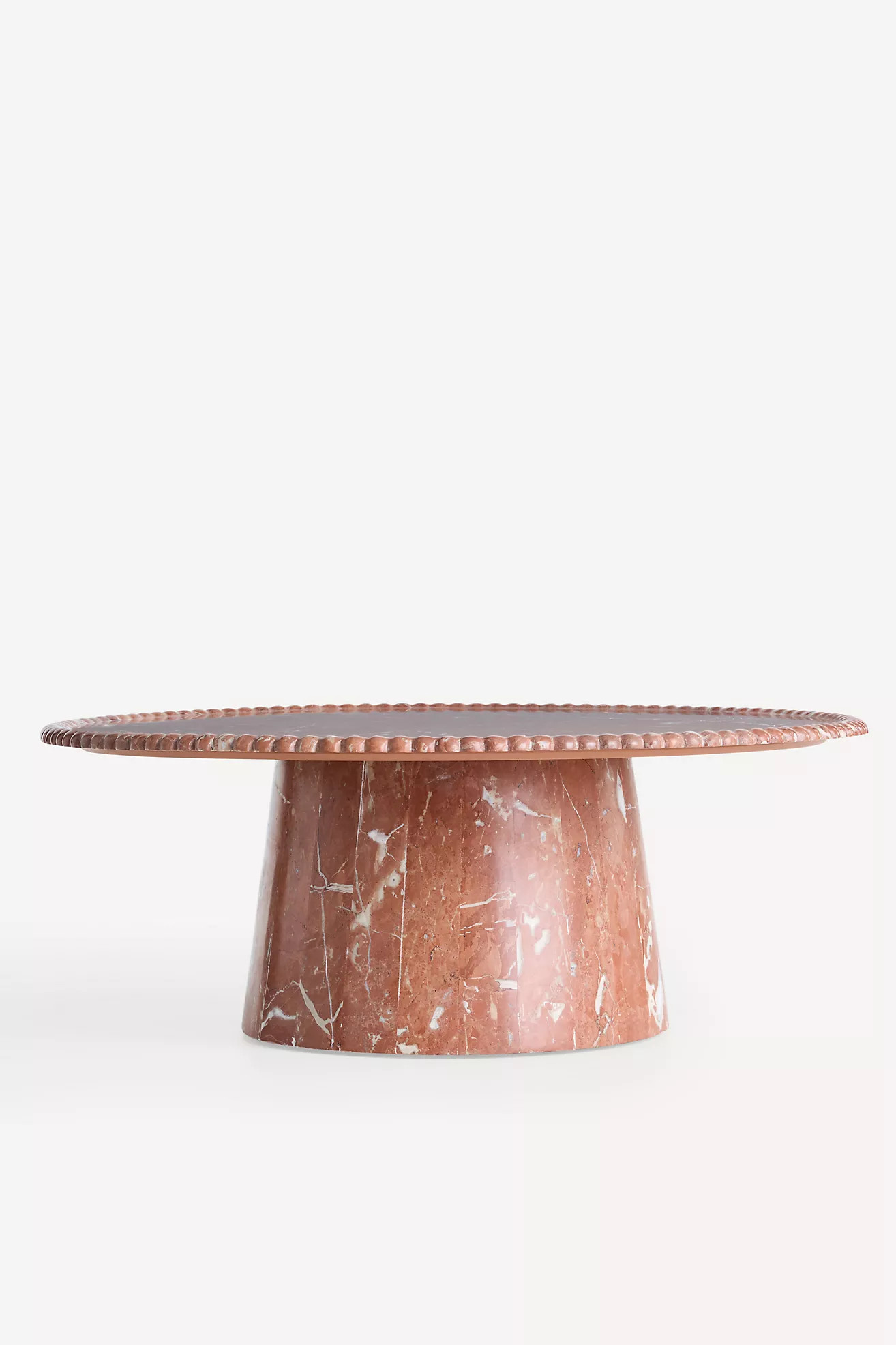 Lyla Round 42" Marble Coffee Table | Anthropologie (US)