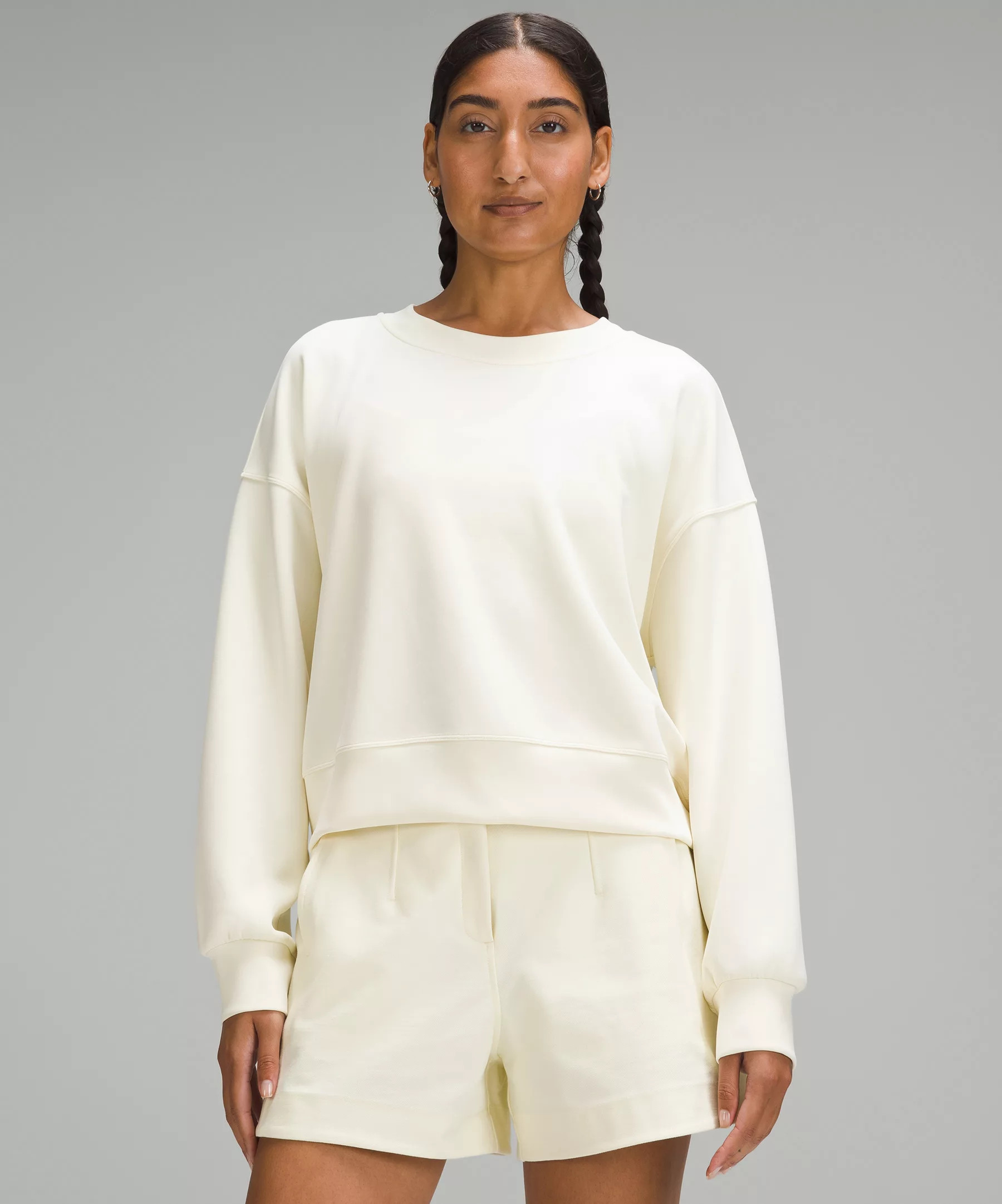 Softstreme Perfectly Oversized Cropped Crew | Lululemon (US)