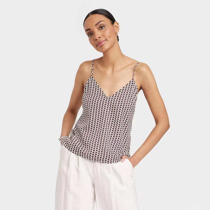 Women's Matte Satin Cami - A New Day™ | Target