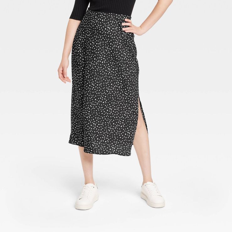 Women's Midi A-Line Slip Skirt - A New Day™ | Target