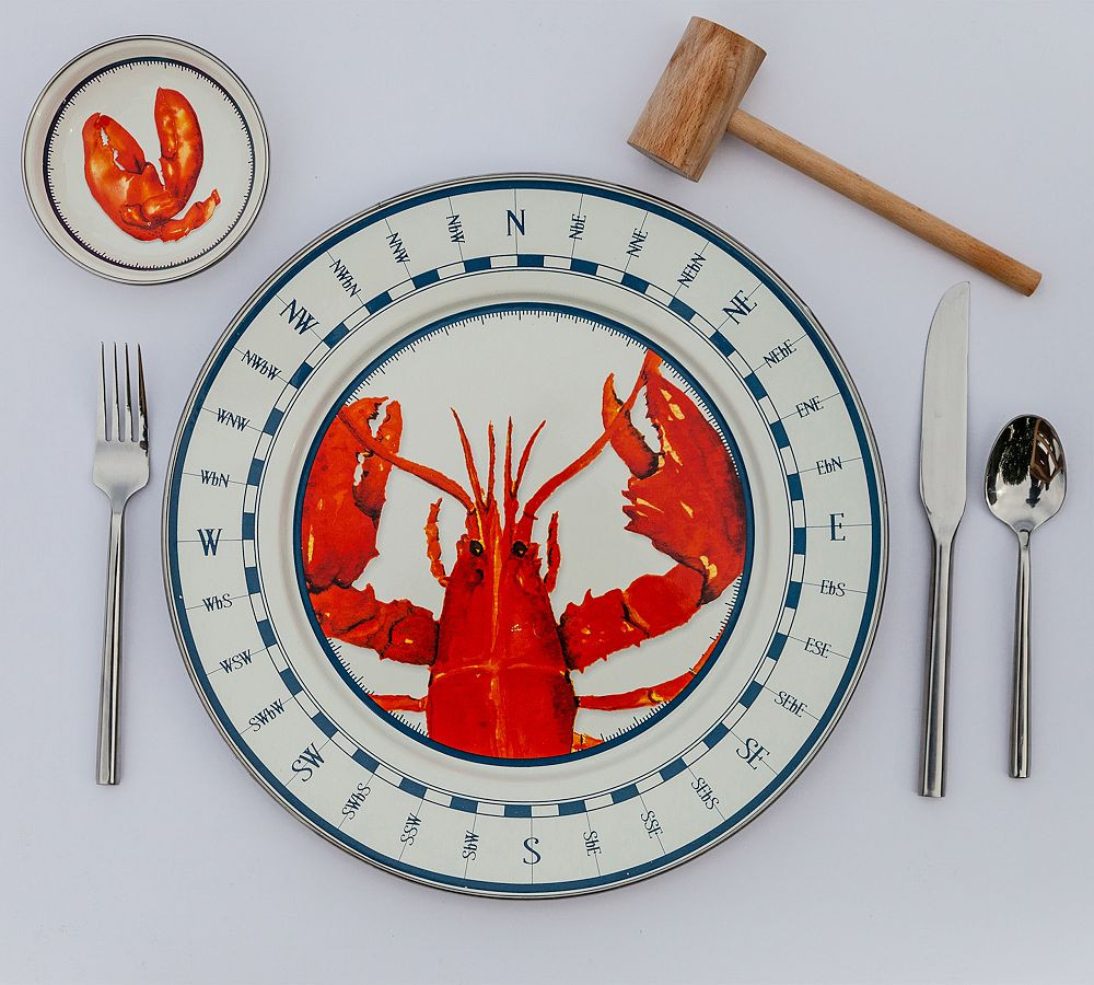 Golden Rabbit Lobster Enamel Collection | Pottery Barn (US)