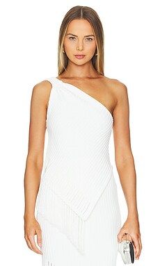 Cult Gaia Trista Top in Off White from Revolve.com | Revolve Clothing (Global)