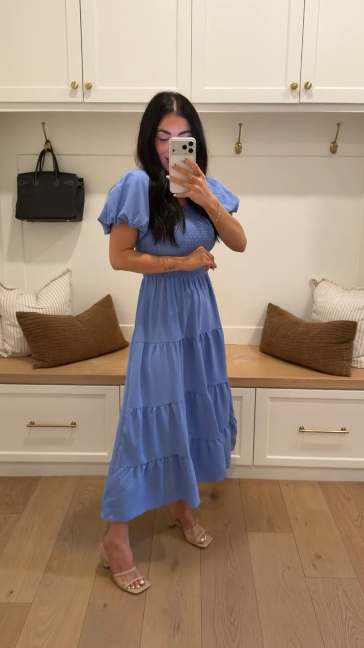 Sundress from Amazon! Would be so cute for Easter!! I am wearing a small!

Spring fashion, watchnow, new arrivals, finds under 100, Katy roach

#LTKootd #LTKSeasonal #LTKPetite