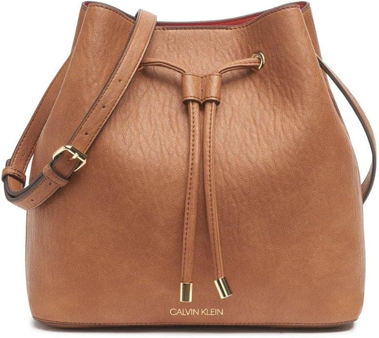 Calvin Klein Women's Gabrianna Novelty Bucket Shoulder Bag | Amazon (US)