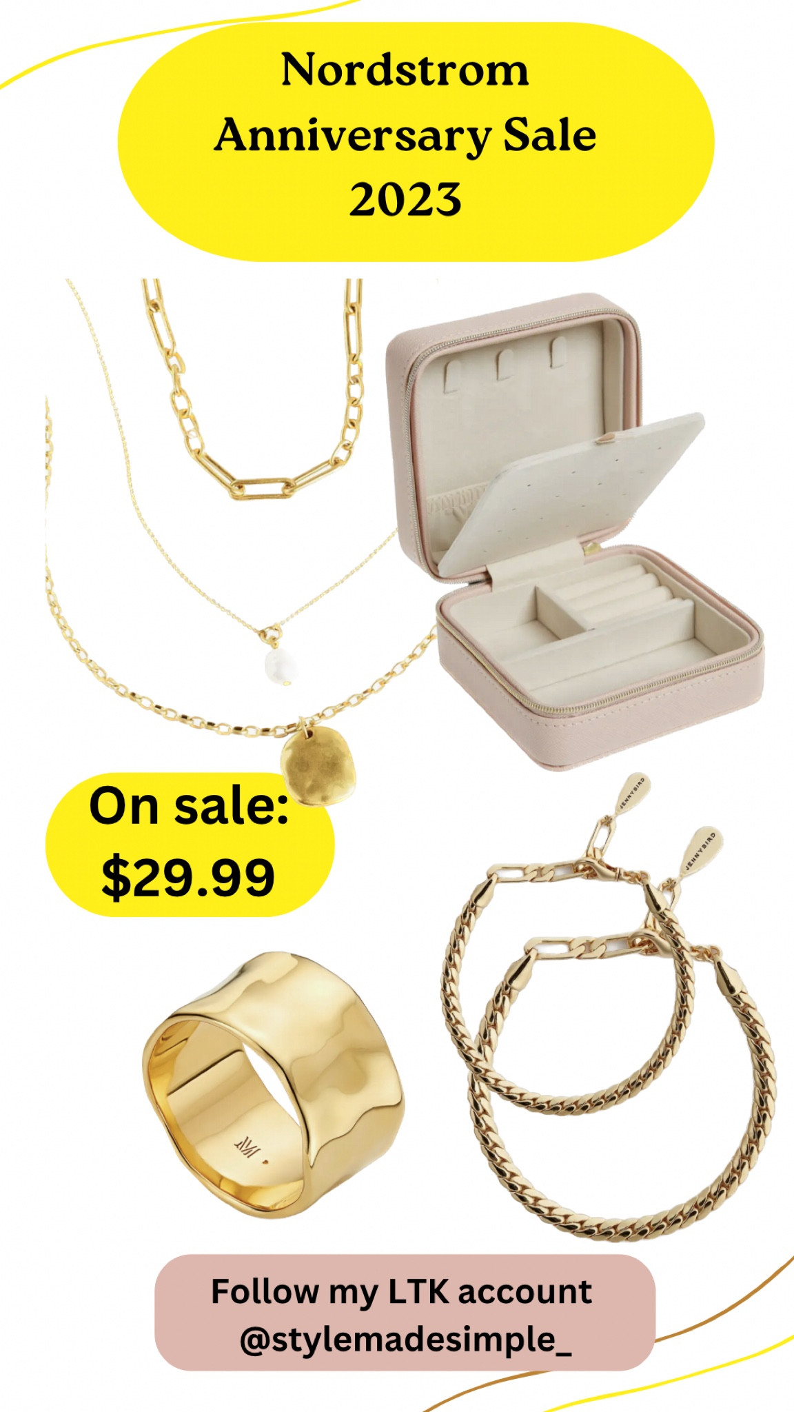 Nordstrom anniversary sale, gold plated jewelry, gifts for her , gold jewelry, #nsale 

#LTKxNSale #LTKunder50 #LTKsalealert
