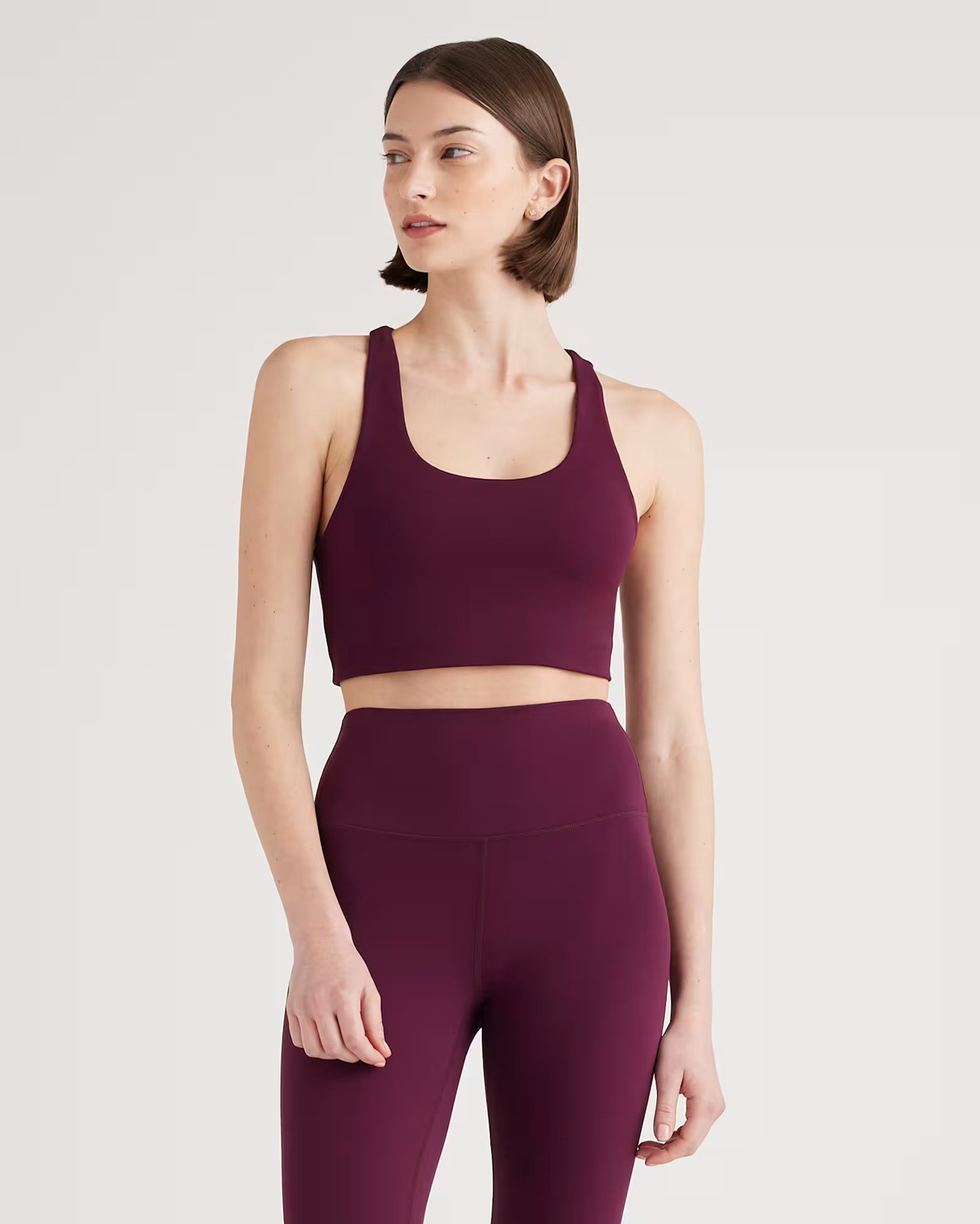 Ultra-Form Scoop Neck Longline Bra | Quince