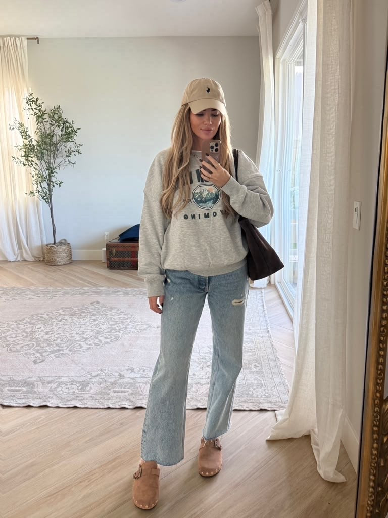School drop-off fit 🤍