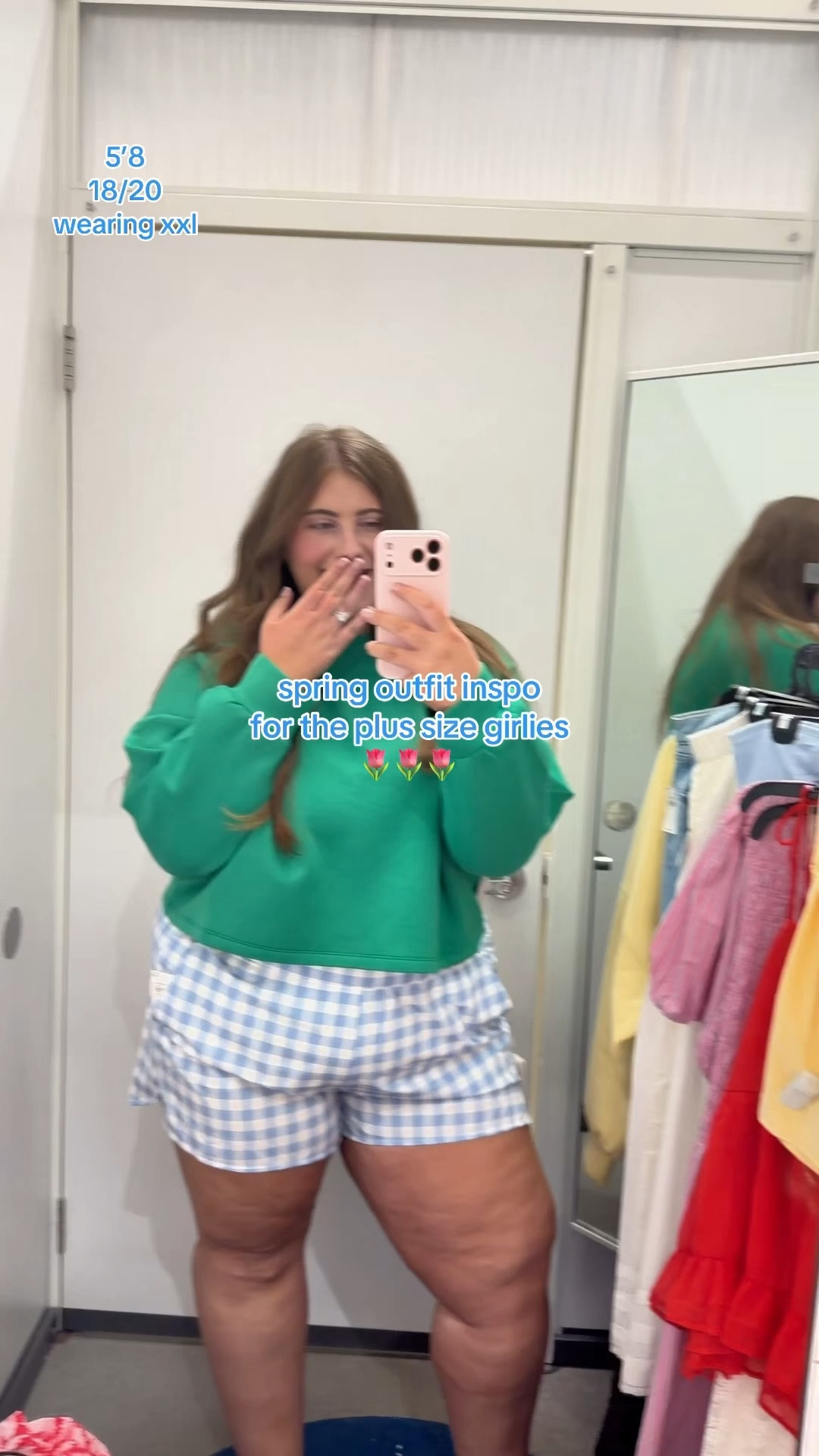 plus size easy spring OOTD 🌸
bounce fleece (xxl) + gingham shorts (xxl) from old navy
everything is 50% off right now — linked here 🤍

#LTKSaleAlert #LTKPlusSize #LTKootd