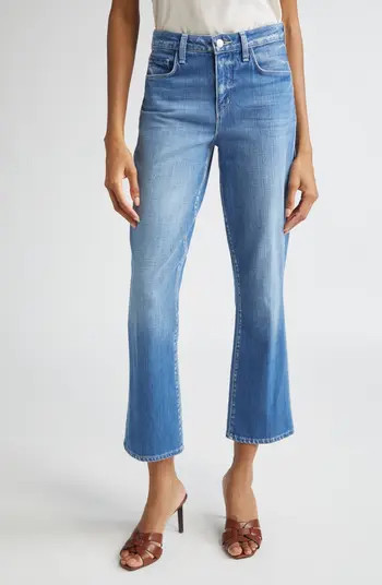Tati High Waist Crop Micro Bootcut Jeans | Nordstrom