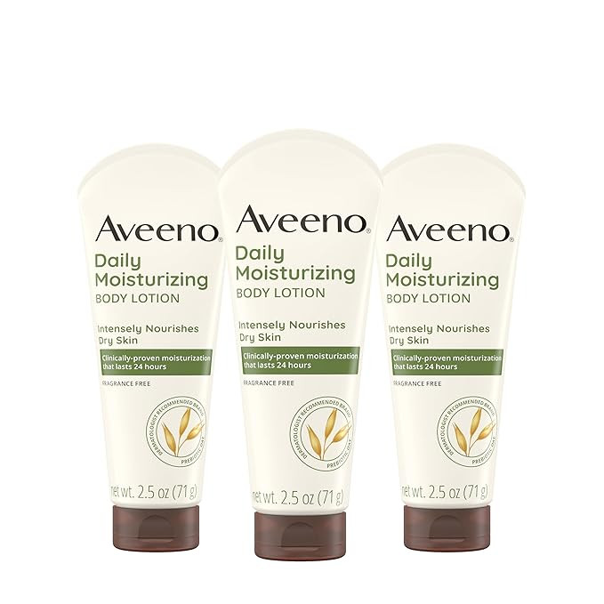 Aveeno Daily Moisturizing Body Lotion, Gentle Lotion Nourishes Dry Skin With Moisture, Soothing P... | Amazon (US)