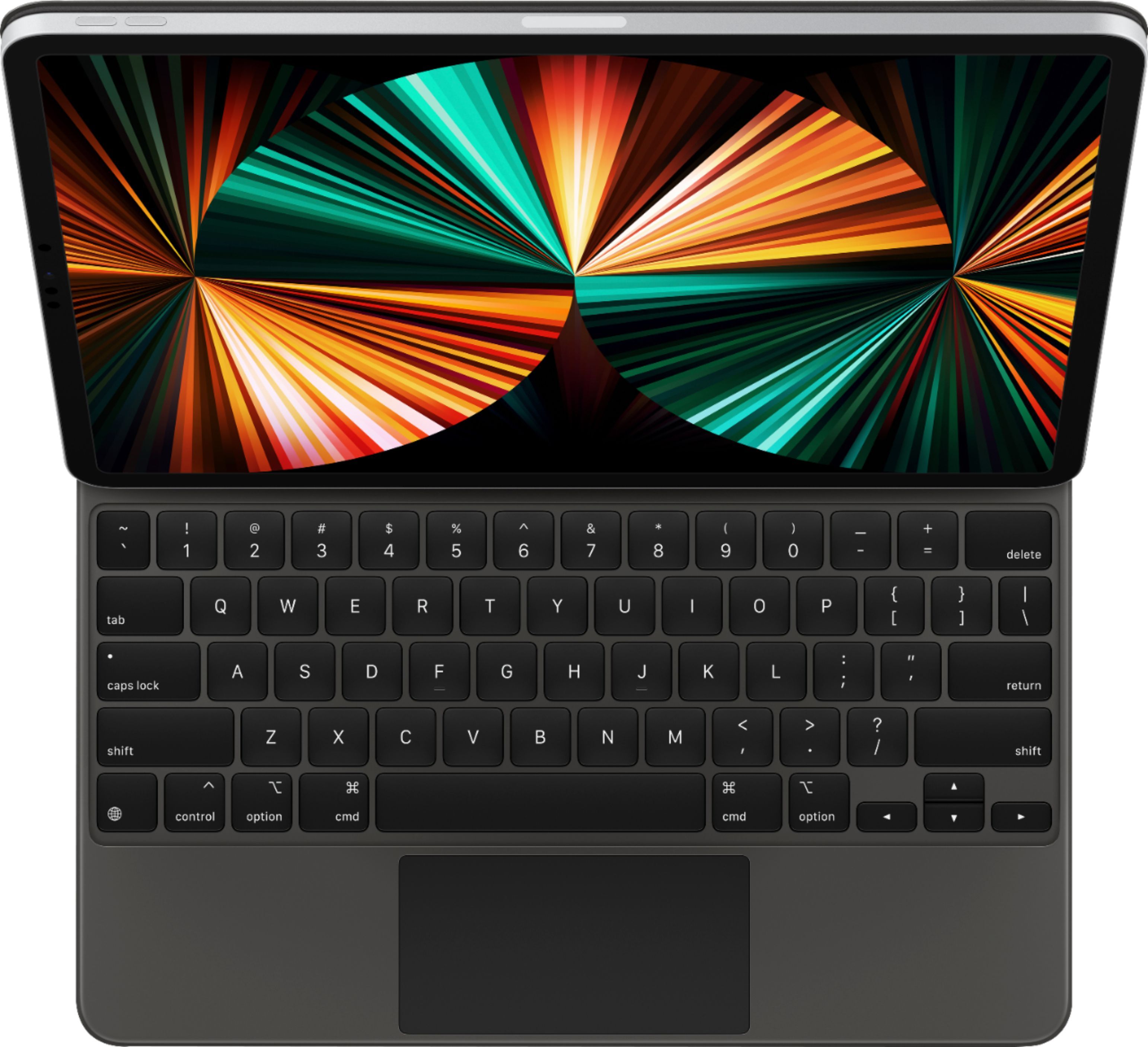 Apple Magic Keyboard for 12.9-inch iPad Pro (3rd, 4th, or 5th Generation) Black MJQK3LL/A - Best ... | Best Buy U.S.