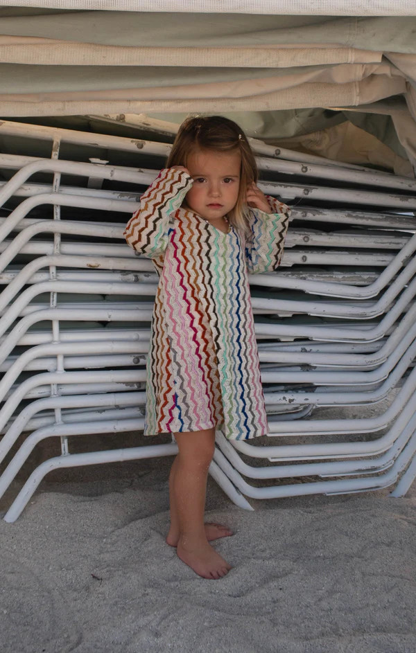 Little Vacay Coverup ~ Rainbow Zigzag Crochet | Show Me Your Mumu